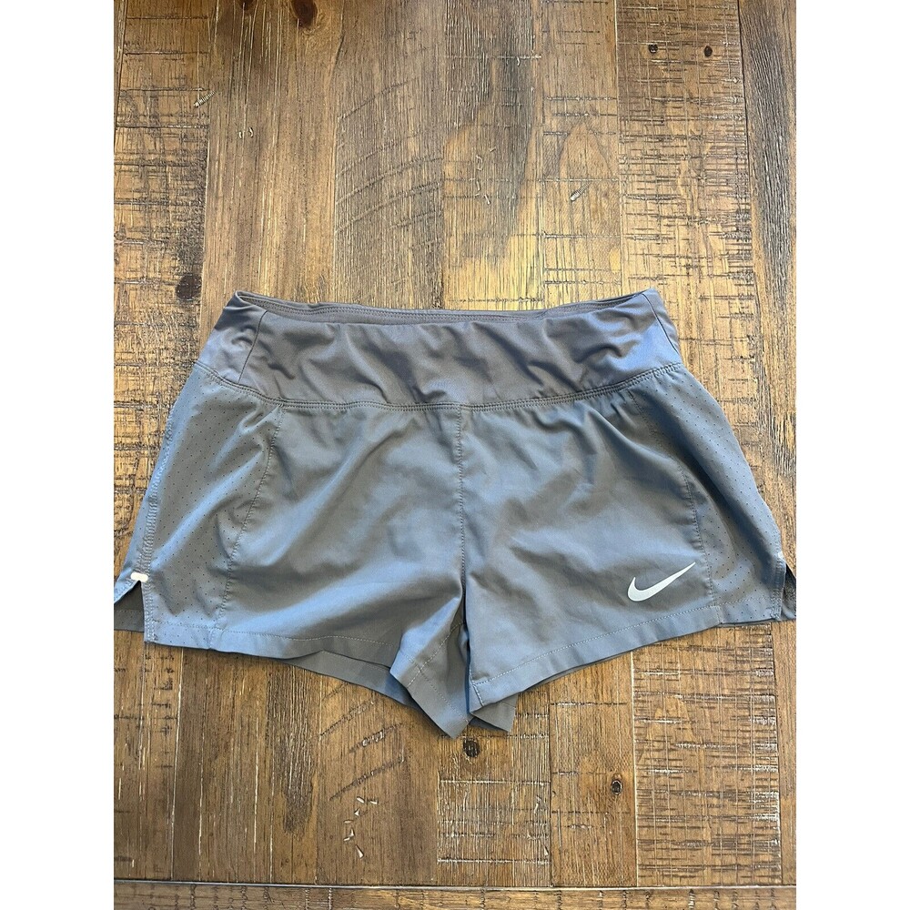 Nike Flex Womens Dri-Fit Running Shorts Gray Size Small